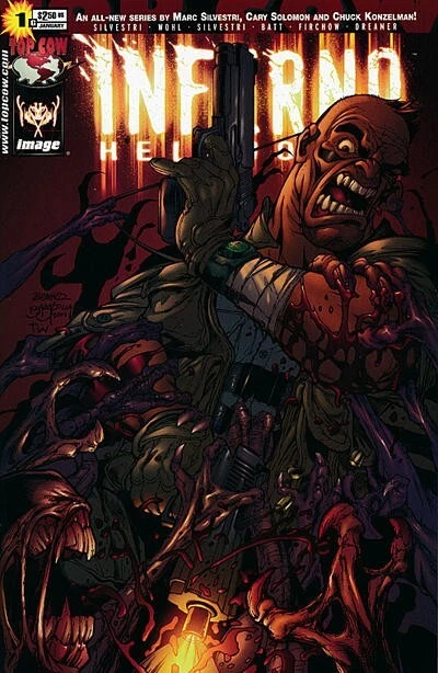 Inferno Hellbound #1 Cover G Top Cow Image Comics 1/02 (VFNM 9.0/Stock Photo)