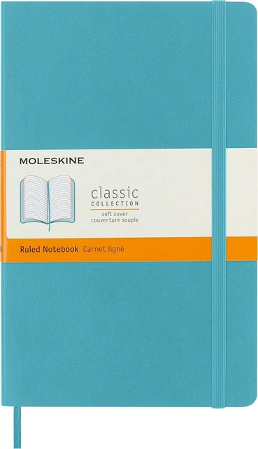 CHIC A5 SOFT Cover Notebook in Reef Blue with 192 Pages for Writing ...