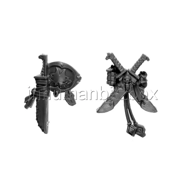 Figurine Warhammer 40k - Space Wolves Wolf Guard 1, Métal, 1995, RT
