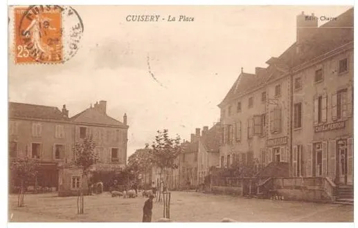 Cpa 71 Cuisery La Place