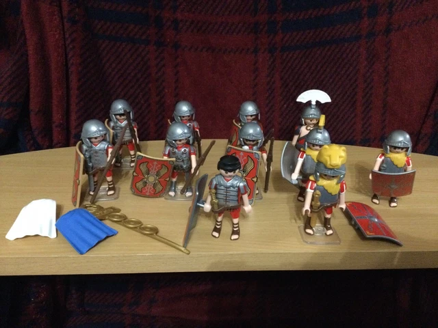 Figurine Playmobil Légionnaire Romain – Neuve Sous Blister – Ref PL69 – Fabriqué En Allemagne