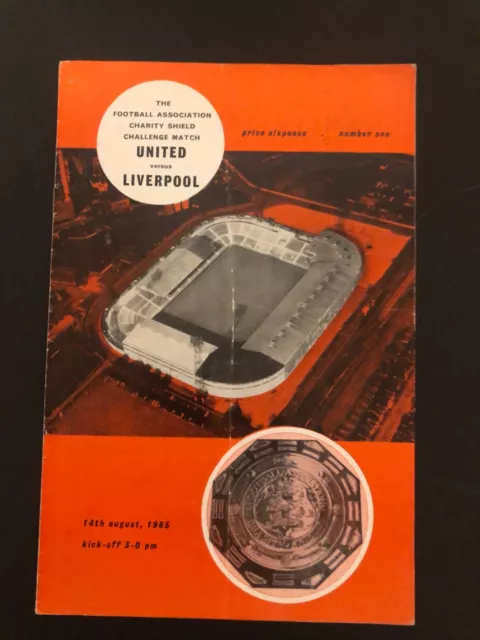 145/Manchester United V Liverpool Charity Shield 1965