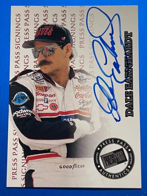 Dale Earnhardt Sr 1999 Press Pass Certified Autograph Signature Auto Card / 400