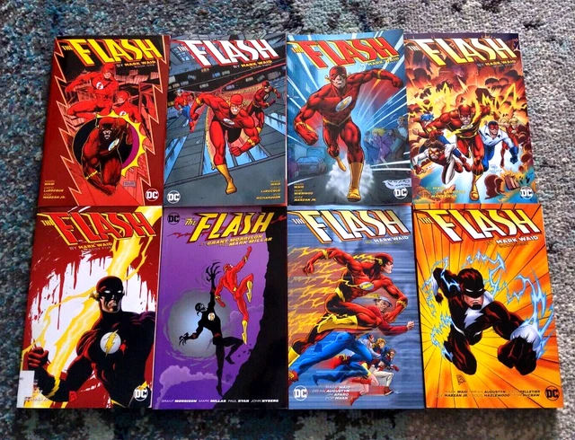 The Flash Mark Waid Book 1 2 3 4 5 7 8 TPB & Flash By Grant Morrison Mark Millar
