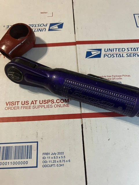 !METALLIC PURPLE !Like New!Snap On Tools - FAR25A 1/4in Drive Air Ratchet -RARE!