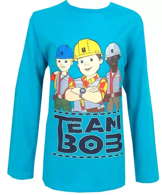 Bob Der Baumeister 128 Shirt  Blau Langarm Wendy Leo