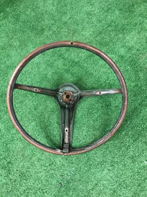 Rim Blow Steering Wheel 1971 1972 1973 Mustang Cougar ... Nice Core