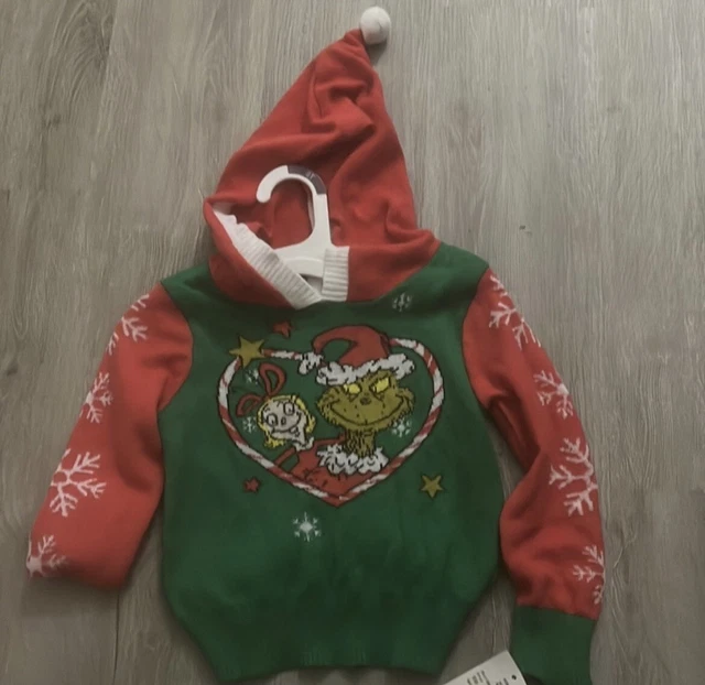 The Grinch Christmas Ugly Sweater Kids Size 2t Boy