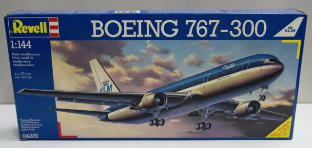 Ungebaut mit OVP: Revell Boeing 767-300 KLM 1:144 Flugzeug Modellbausatz 04231