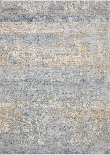 Loloi Traditional 7'-10" X 7'-10" Round Area Rugs In Blue PANDPAN-05BBGO7A0R