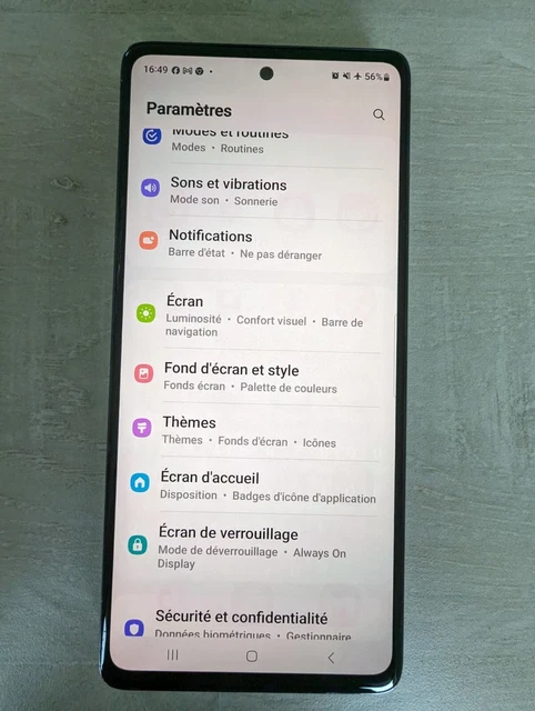 Samsung Galaxy S20 FE 5G Déverrouillé Gris 128go 9/10 main image 0