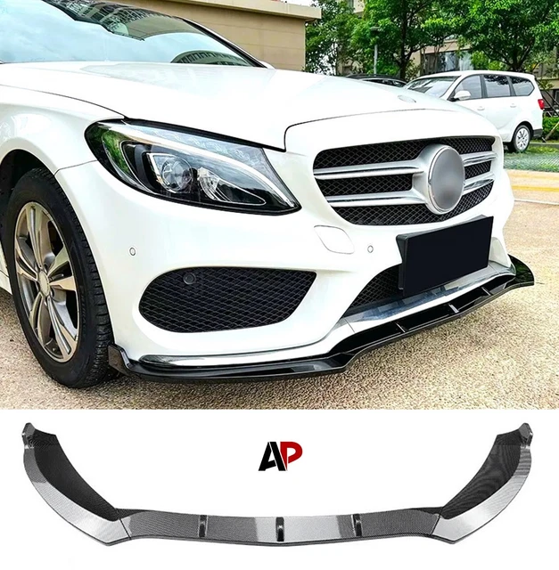 MERCEDES C CLASS C43 AMG Line Front Lip Splitter Carbon Fibre W205 C205