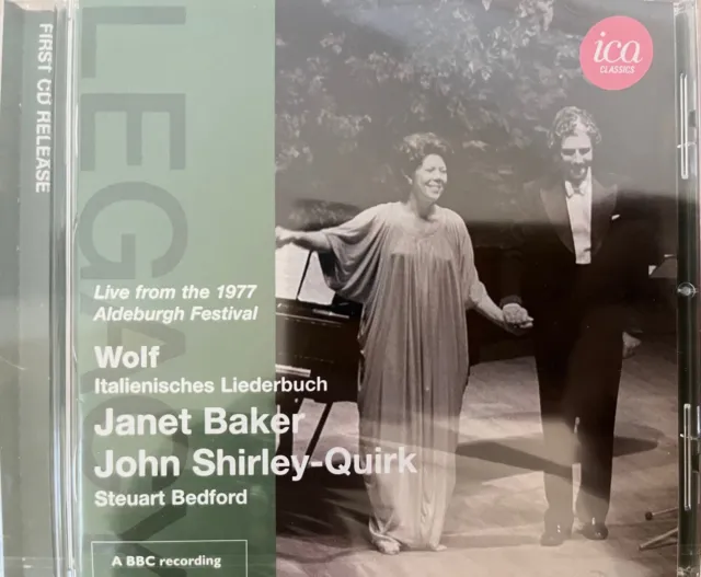 WOLF - Italienisches Liederbuch - Baker / Shirley-Quirk CD BRAND NEW! ICA