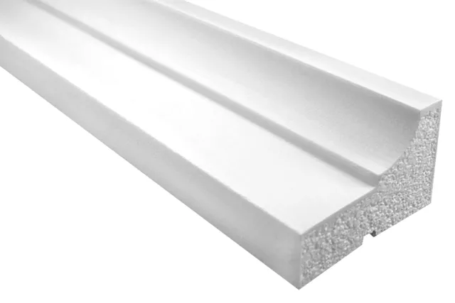 2 metros perfiles de alféizar de ventana fachada decoración de estuco resistente a golpes 90x140 mm paquete de ahorro DC112