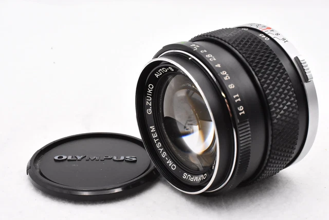 Olympus Om-System G. Zuiko AUTO-S F/1.4 50mm Mf Standard Verre De Japon (t2764)