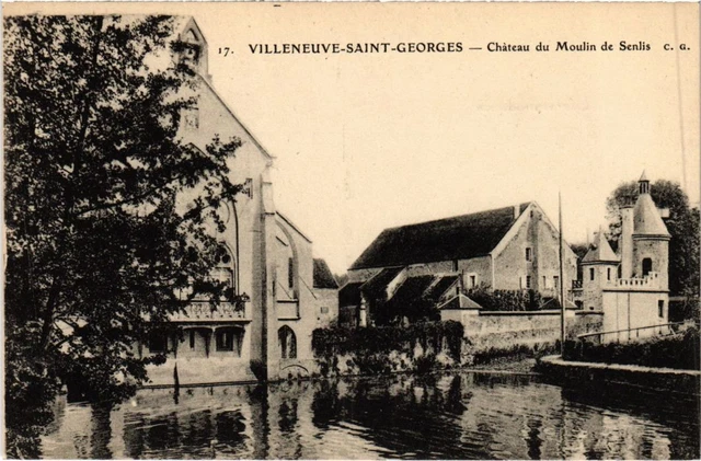 CPA AK Villeneuve St.Georges Chateau du Moulin de Senlis FRANCE (1282812)