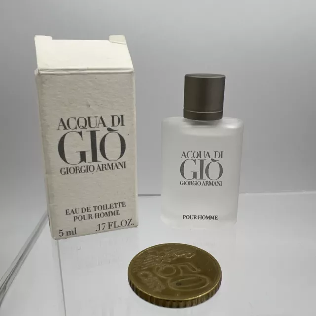 Miniature ACQUA DI GIO de Giorgio ARMANI - EDT POUR HOMME 5 ml -