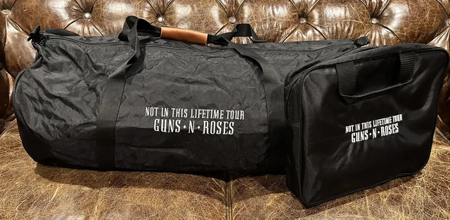 GUNS N ROSES Not In This Lifetime European Tour Live Nation Crew Bag X2