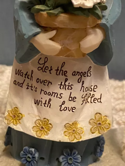 Crazy Mountain Exclusive Designs Let the Angels watch  Votive Candle Holder