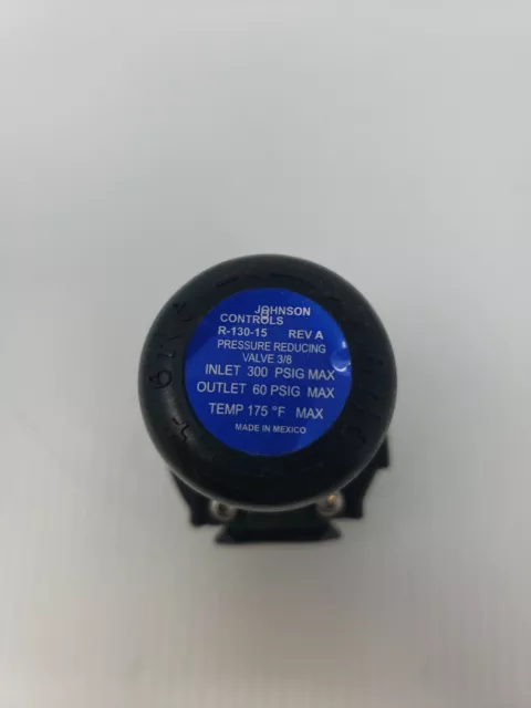 Johnson Controls Air Pressure Reducing Valve 20 cfm Max. Flow 3/8" R-130-15