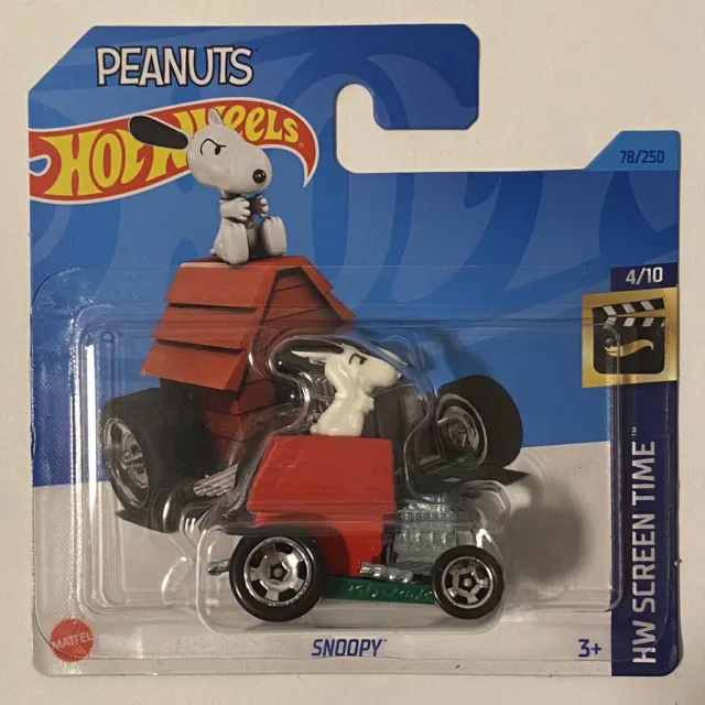 2023 Hot Wheels Snoopy - Peanuts 4/10 HW Screen Time 78/250 HKH10 Neu & OVP