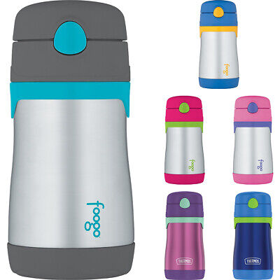 Thermos 10 oz. Kid's Stainless Steel Vacuum Insulated Straw Water Bottle