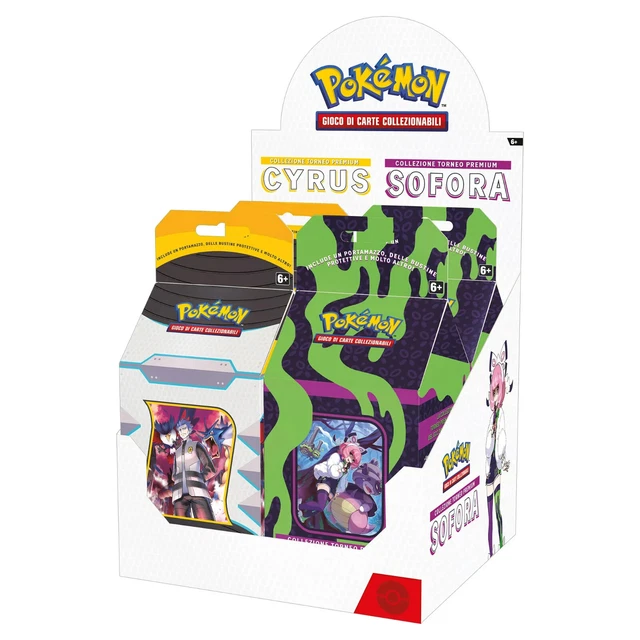 Pokémon Collezione Torneo Premium Con Sophora – Carte Olografiche E 7 Bustine