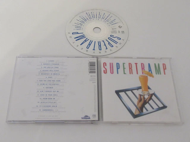 SUPERTRAMP THE Very Best Of Supertramp / A&M Records 397 0972 CD £