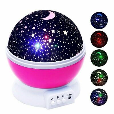LED Night Light TOYS FOR 2-10 Year Old Kids Xmas Gift Star Moon Constellation