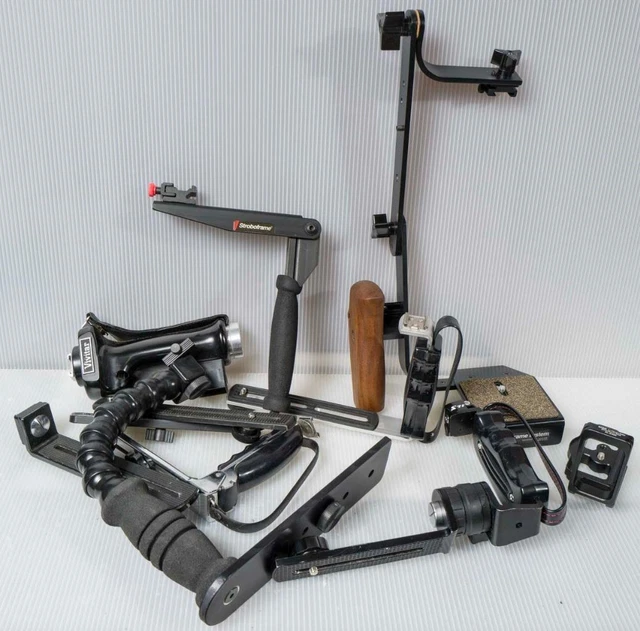 Lot Camera Handle Flash Bracket Stroboframe etc.