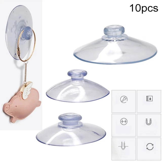 10 pièces suceuses à battement transparent solution de montage solide et fiabl