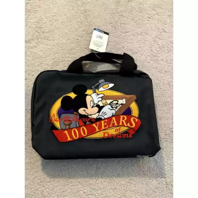 Vintage New Disney Pin Trading Bag 100 Years of Dreams