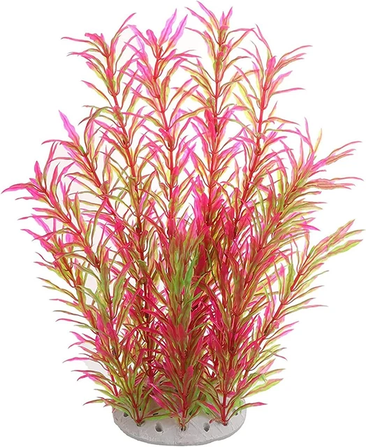 LAIYOHO Large Aquarium Plants Artificial Plastic Fish Tank Plants