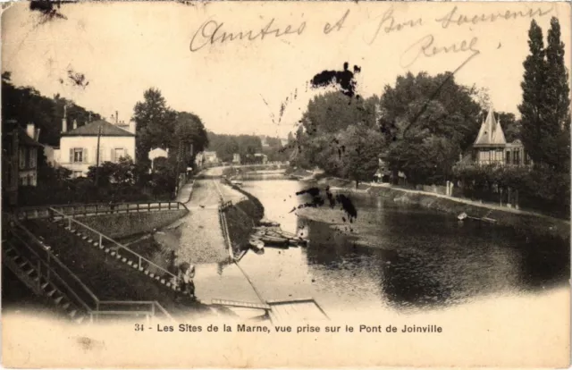 CPA AK Joinville le Pont Les Sites de la Marne FRANCE (1283433)