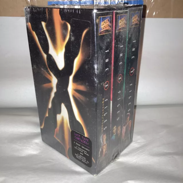 The X-Files Boxed Set - Vol. 2 (VHS, 1996, 3-Tape Set) New Factory Sealed