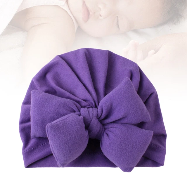 Cappelli neonato turbante arco turbante berretto bowknot per bambini piccoli