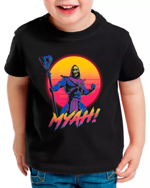 Evil Power T-Shirt für Kinder he master universe man anime