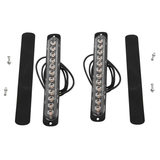 2Pcs 12LED Led Urgence Balise de Secours D'Urgence Monter pour Remorque de CamN6