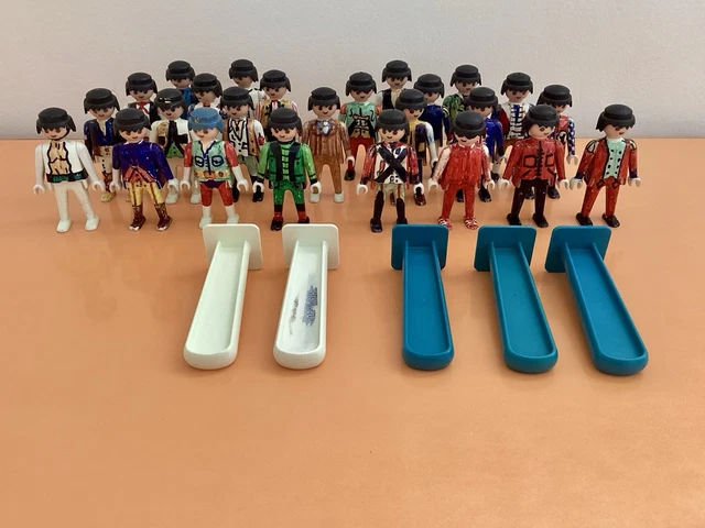 Gros Lot Playmobil Cirque Romani Vintage - Figurines, Animaux, Klicky