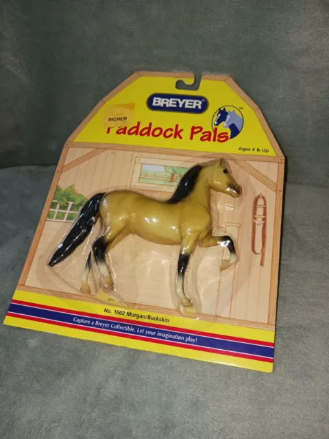 New / Unopened Breyer horse paddock pals No. 1602 Morgan Buckskin