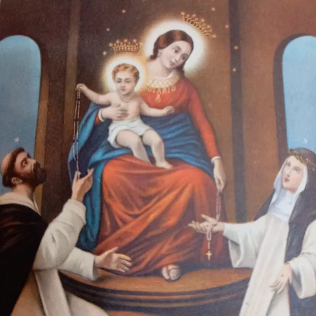 Libretto santino SUPPLICA alla Regina del SS Rosario di Pompei ( 1960 circa)
