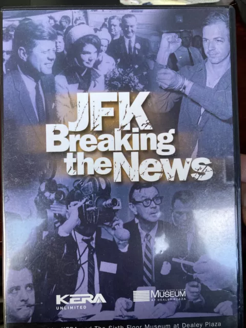 JFK: Breaking the News DVD HE8 Documentary from the Deley Plaza museum