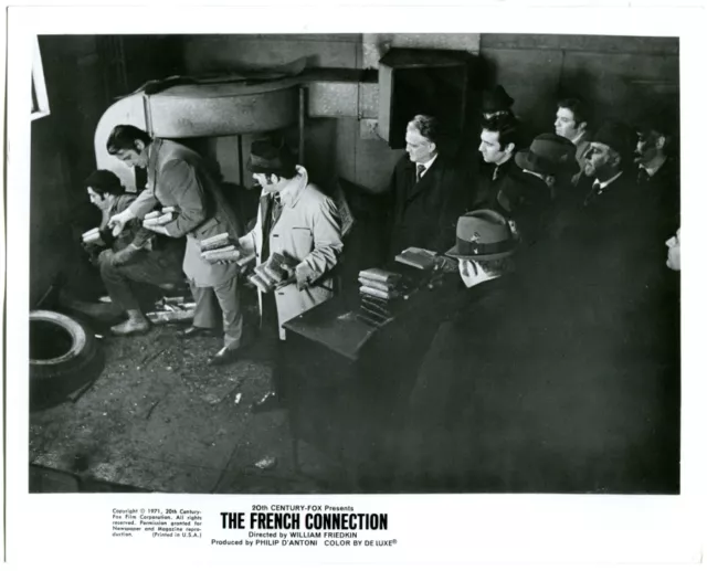 Original Szenenfoto aus „The French connection“, 1971