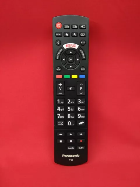 Télécommande TV PANASONIC originale // Modèle TV : TX-32FS350E