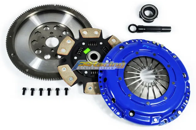 Fx Stage 3 Clutch & 10.6 Lbs Flywheel Kit Vw Golf Jetta 1.8T Turbo 1.8L 5 Speed