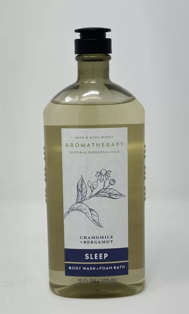 Bath & Body Works Aromatherapy Sleep Chamomile Bergamot Body Wash 10 FL OZ