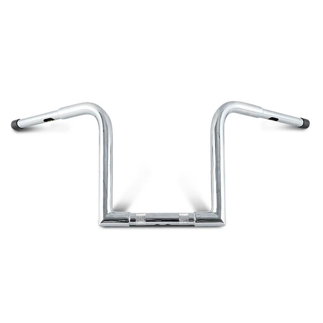 Guidon Ape Hanger Classic 18 Pouces Pour Harley Sportster - Noir, Diamètre 1,25 Pouce, Par Craftride
