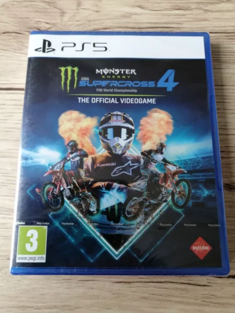 Monster Energy Supercross 4 : The Official Video Game sur PS5