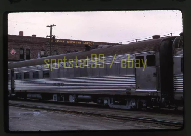 CRIP Rock Island Baggage-Diner Car 'Joliet' #400 - Duplicate 35mm Railroad Slide