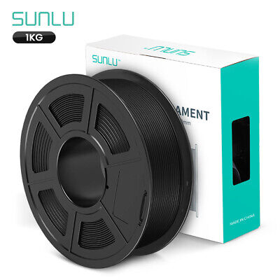 Sunlu PLA PLUS anodici nessun intrico NERO STAMPANTE 3d MATERIALE DI CONSUMO 